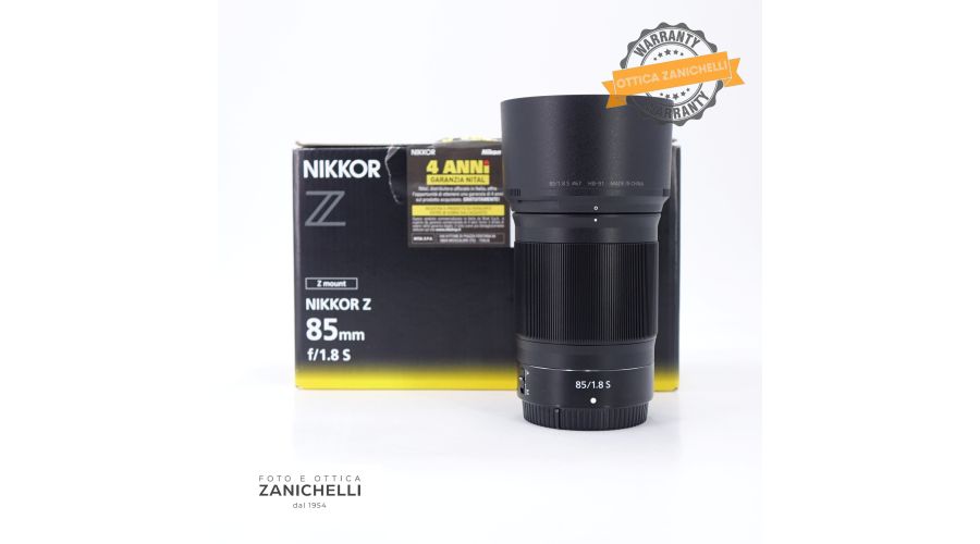Nikon Z 85mm f/1.8 S Usato 