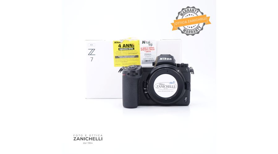 Nikon Z7 Body 4500 Scatti Nital Usato 