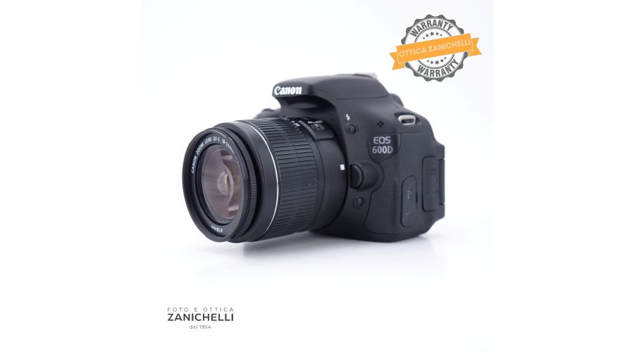 Canon EOS 600D + 18-55mm III 1920 Scatti Usato - foto 5