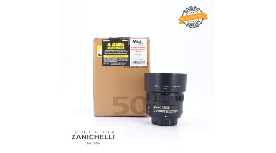 Nikon AF-S 50mm f/1.8 G Usato Nital 