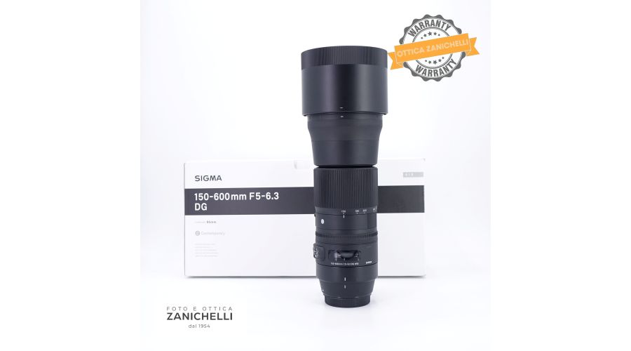 Sigma 150-600mm f/5-6.3 DG Contemporary 