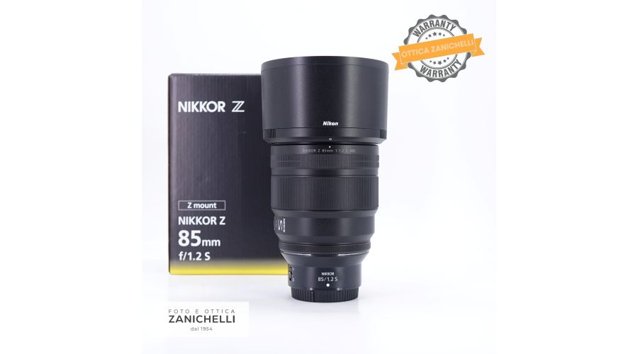 Nikon Z 85mm f/1.2 S Usato Nital 