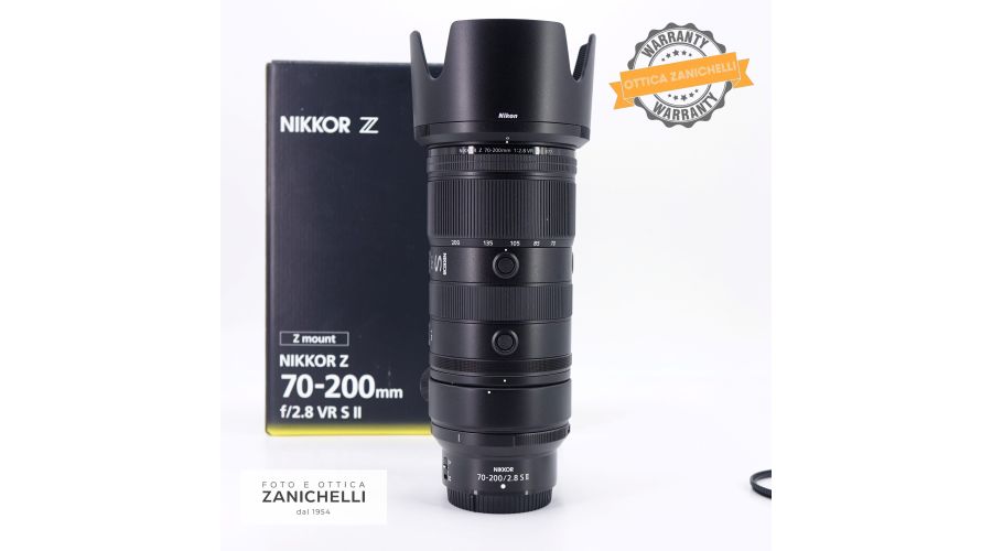 Nikon Nikkor Z 70-200mm f/2.8 VR S II Usato 