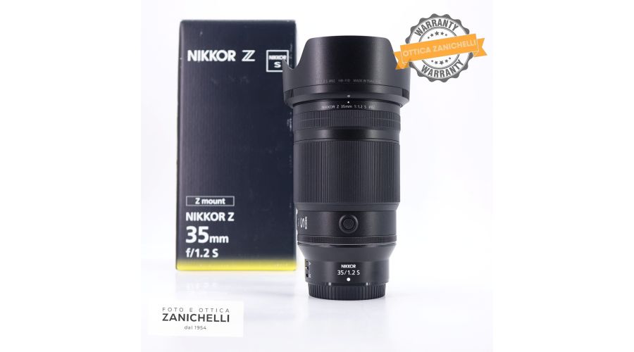 Nikon Z 35mm f1.2 S Nital Usato 