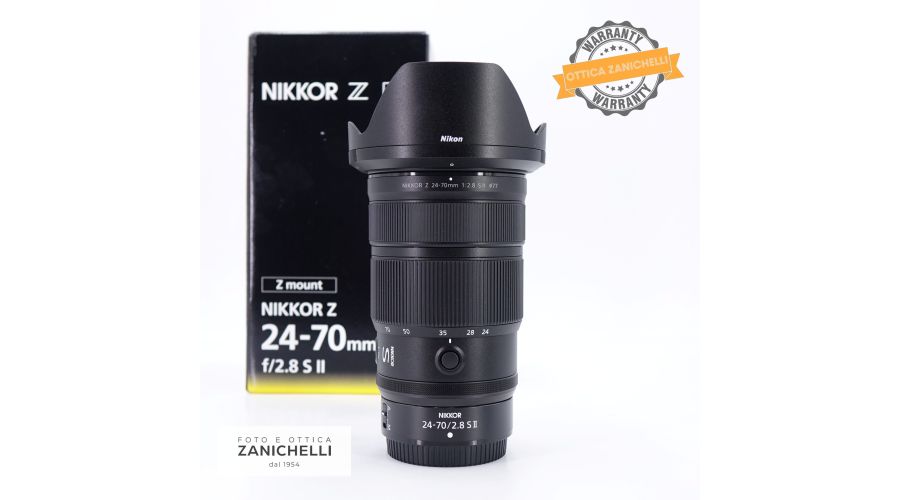 Nikon Nikkor Z 24-70mm f/2.8 S II NITAL Usato 
