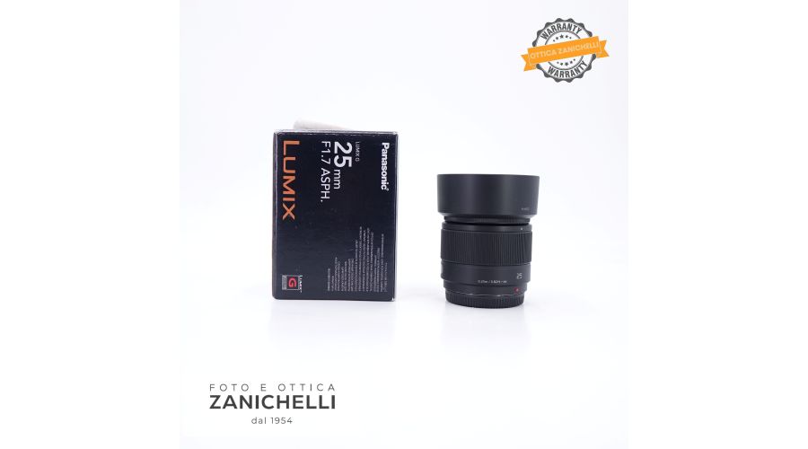 Panasonic Lumix G 25mm f/1.7 ASPH Usato 