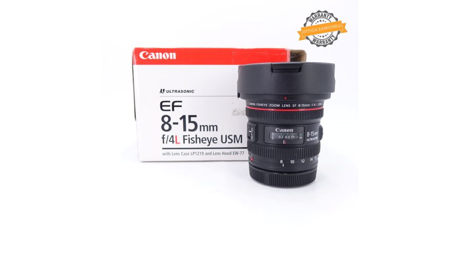 Canon EF 8-15mm F/4 L USM FISHEYE Usato 