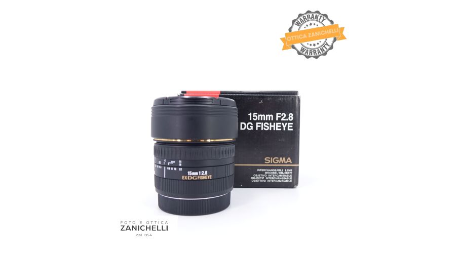 Sigma 15mm f/2.8 EX DG Fisheye 
