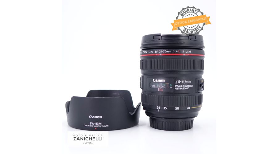 Canon EF 24-70mm f/4 L IS USM Usato - foto 4