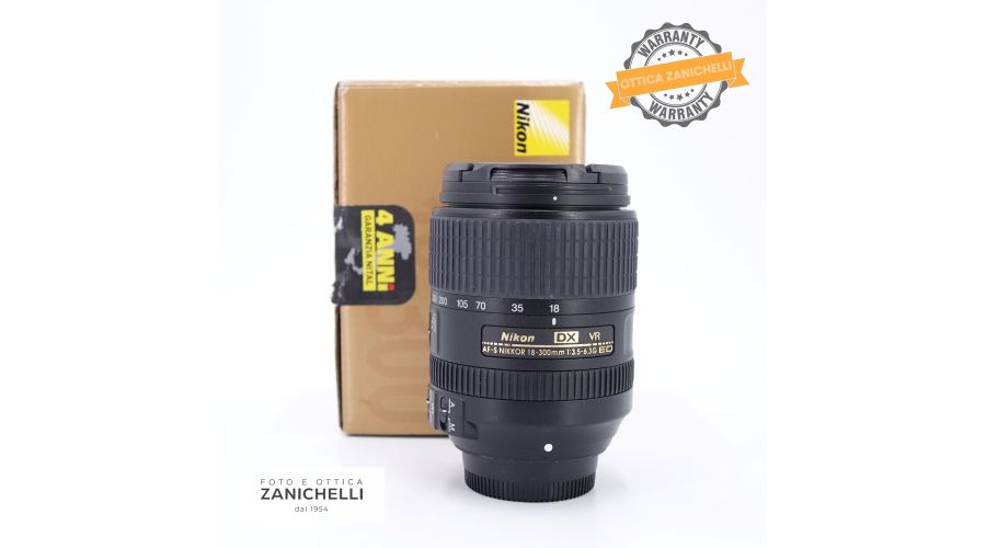 Nikon AF-S Nikkor 18-300mm f/3.5-6.3 G ED DX VR Usato 