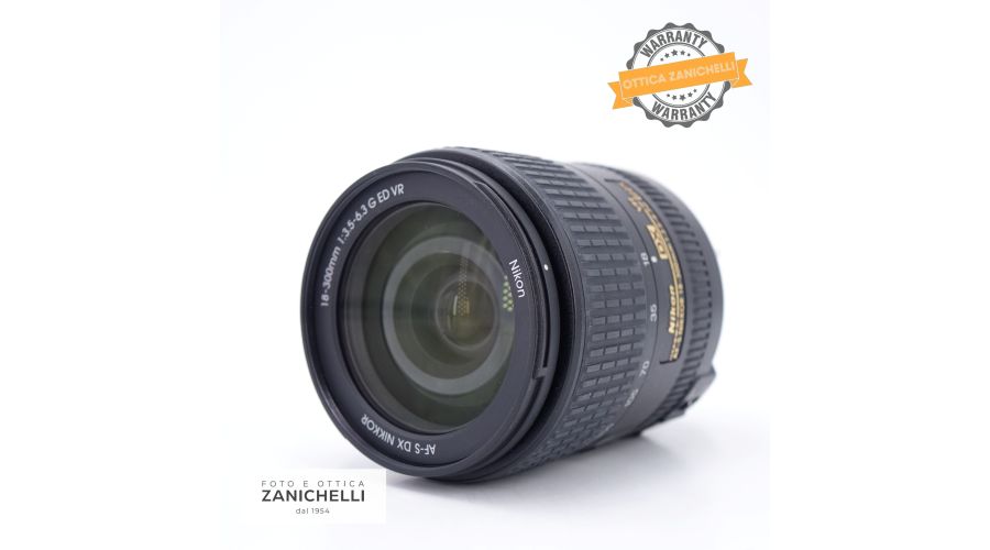 Nikon AF-S Nikkor 18-300mm f/3.5-6.3 G ED DX VR Usato - foto 2
