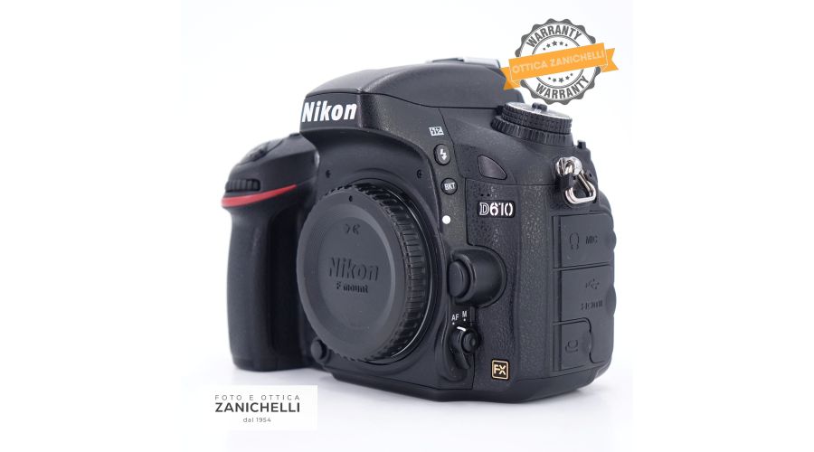 Nikon D610 Body 11200 Scatti Usato - foto 3