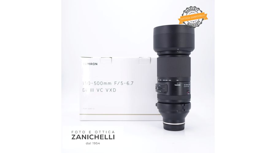 Tamron 150-500mm f/5-6.7 Di III VC VXD 