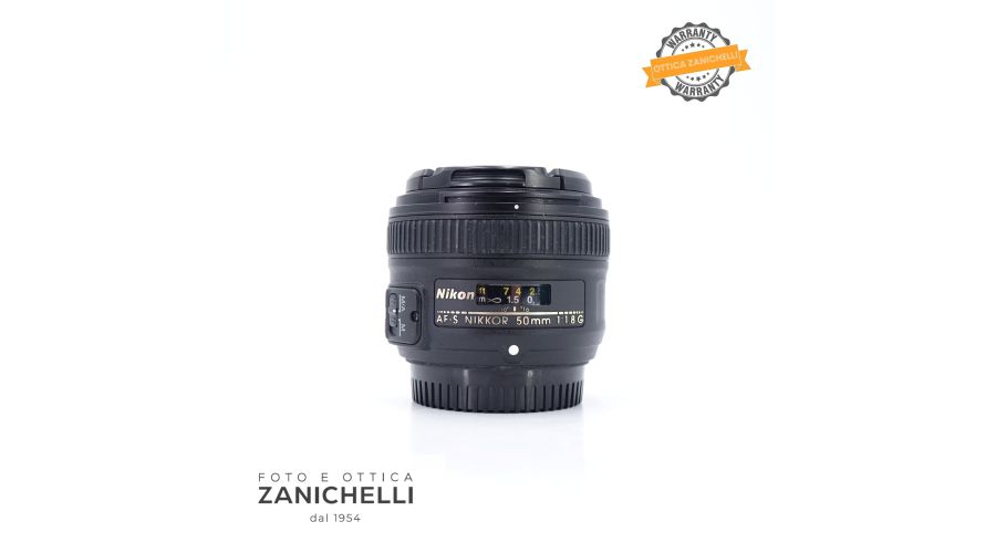 Nikon AF-S 50mm f/1.8 G Usato 