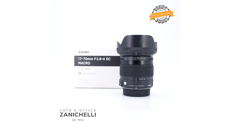 Sigma 17-70mm f/2.8-4 DC Macro C 