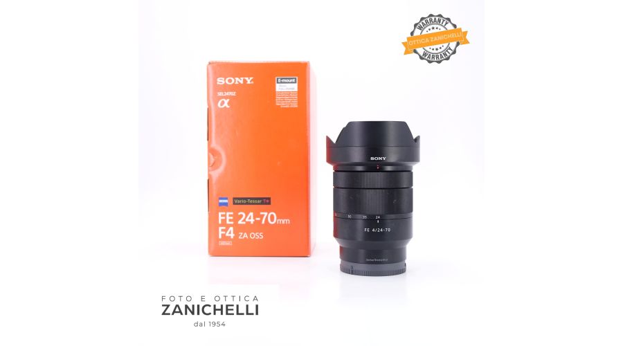 Sony FE 24-70 f/4 ZA OSS Usato 