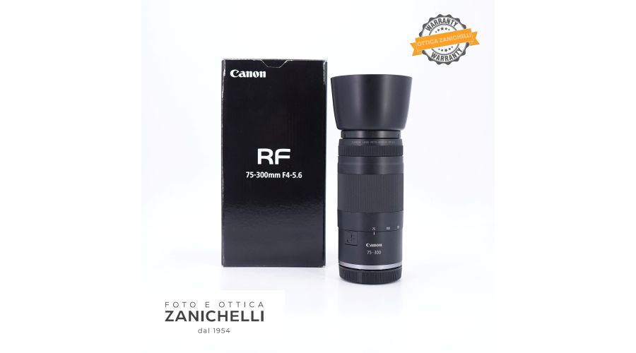 Canon RF 75-300mm F/4-5.6  Usato 