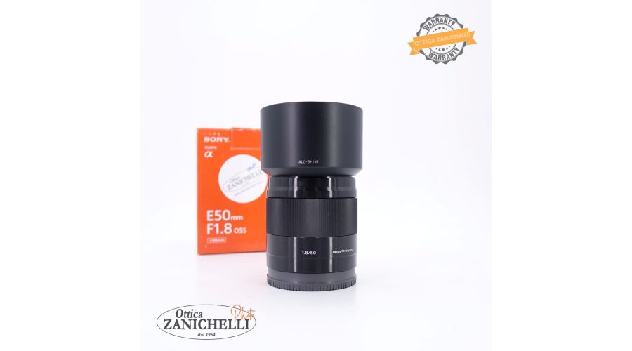 Sony E 50mm f/1.8 OSS Usato 