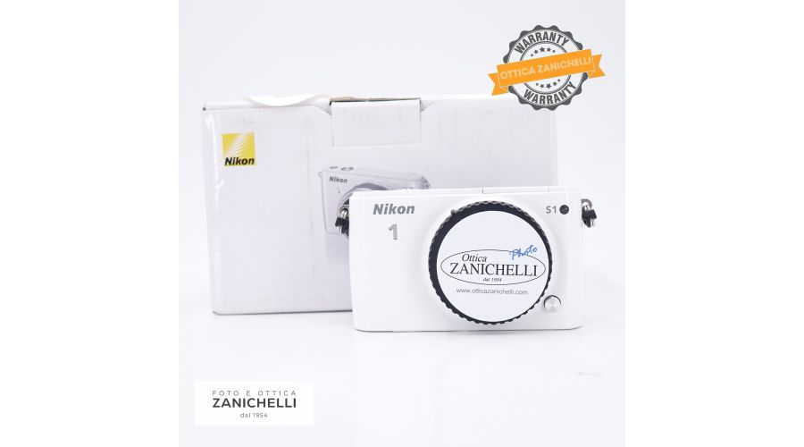 Nikon 1 S1 White Body Usato 