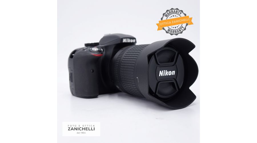 Nikon D3300+18-105 mm f/3.5-5.6 VR 1111 Scatti Usato - foto 2