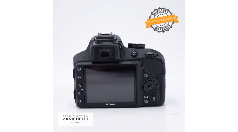 Nikon D3300+18-105 mm f/3.5-5.6 VR 1111 Scatti Usato - foto 3
