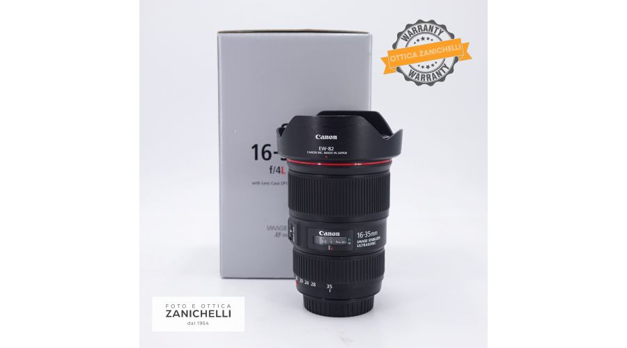 Canon EF 16-35mm f/4 L IS USM Usato 