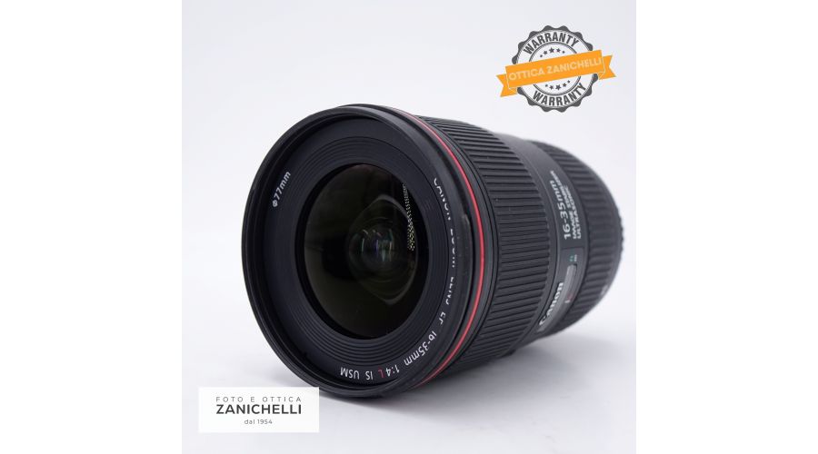Canon EF 16-35mm f/4 L IS USM Usato - foto 2