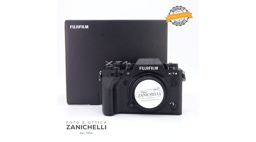 Fujifilm X-T4 Body Black 7825 Scatti Usato 
