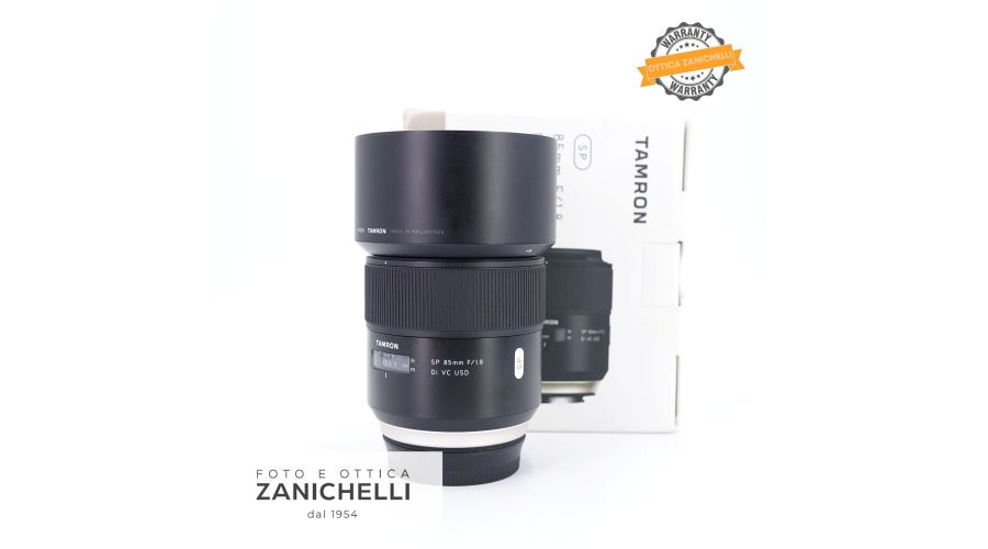 Tamron SP 85mm f/1.8 Di VC USD 