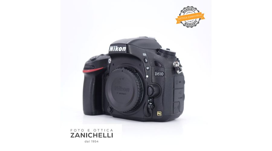 Nikon D610 Body 7596 Scatti Usato 