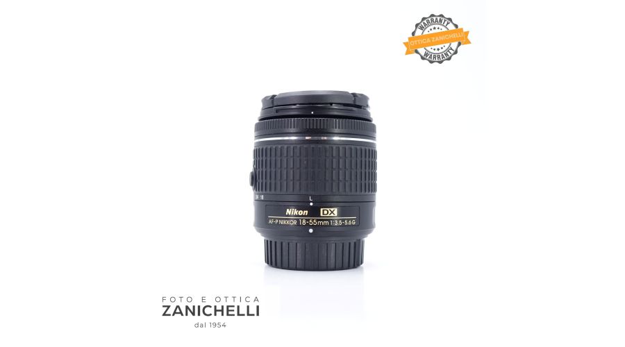 Nikon AF-P 18-55mm f/3.5-5.6 G DX VR Usato 
