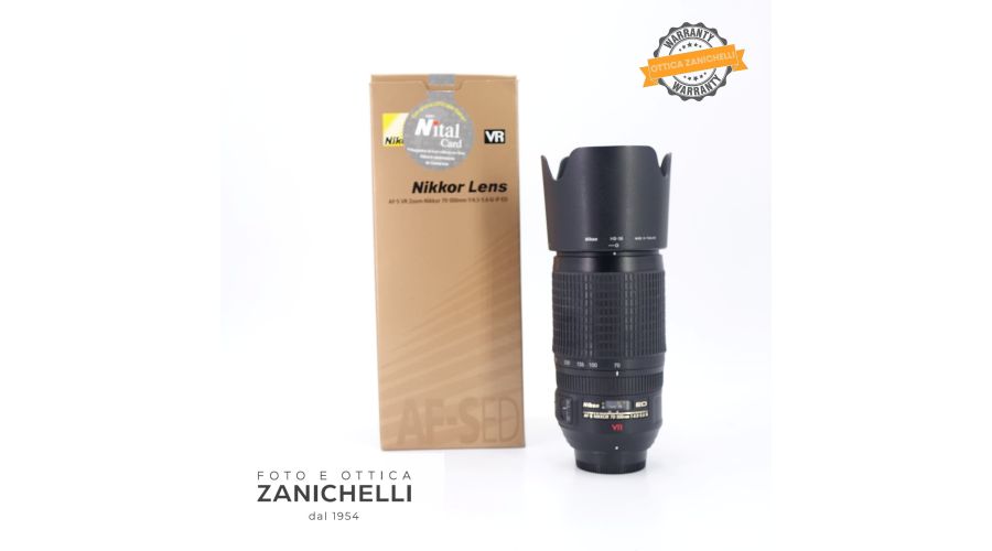 Nikon AF-S 70-300mm f/4.5-5.6 G ED VR Usato 