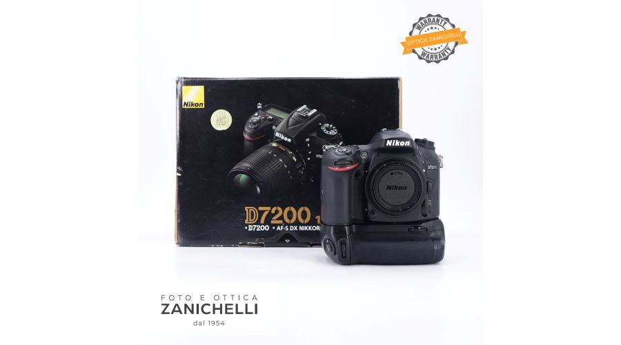 Nikon D7200 Body 50801 Scatti Usato 