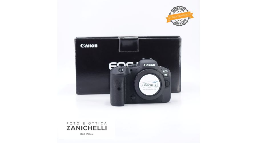Canon EOS R6 Body 19000 Scatti Usato 