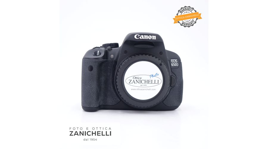 Canon EOS 650D Body 740 Scatti Usato 