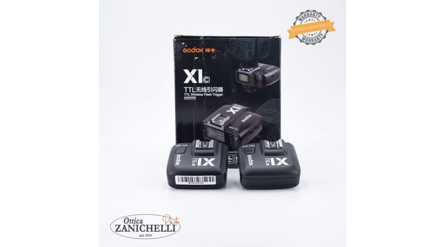 Godox X1R-C Wireless Ricevitore Controllore TTL 2,4 GHz Flash Trigger Remoto per Canon Usato 
