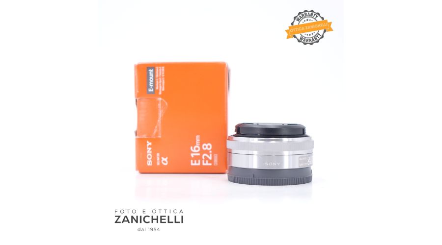 Sony E 16mm F/2.8 Usato 