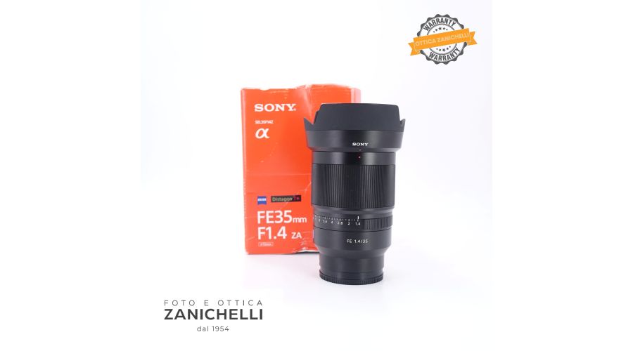 Sony FE 35mm f/1.4 ZA Distagon Usato 