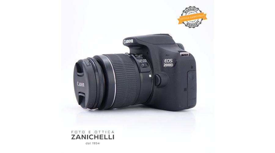 Canon EOS 2000D + 18-55mm II 1737 Scatti Usato - foto 5