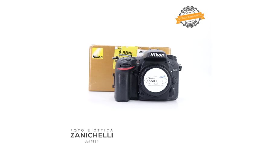 Nikon D7200 Body 1929 Scatti Usato Nital 