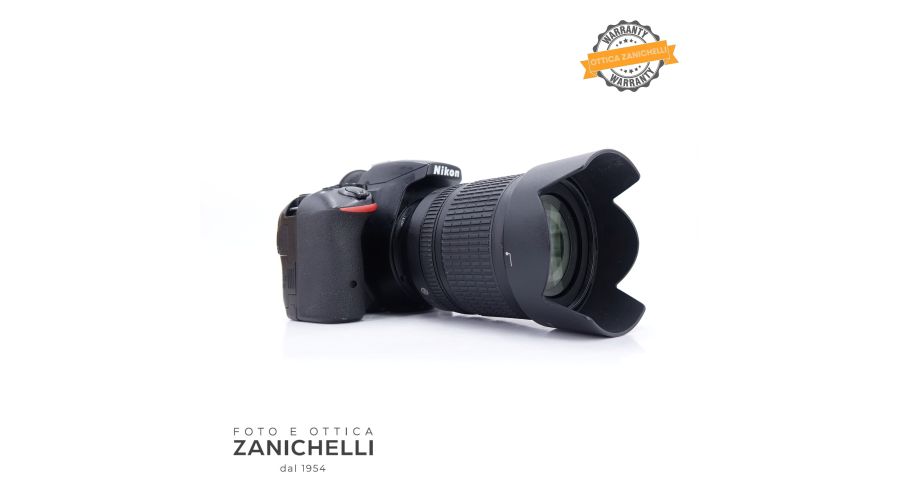 Nikon D5500 Body 52000 Scatti + AF-S 18-105mm f/3.5-5.6 G ED Usato - foto 3