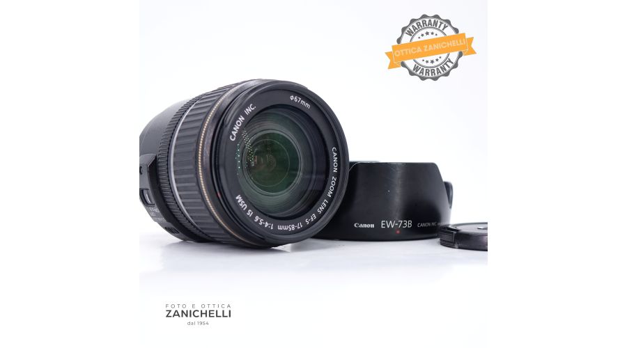 Canon EF-S 17-85mm f4-5.6 IS USM Usato - foto 3