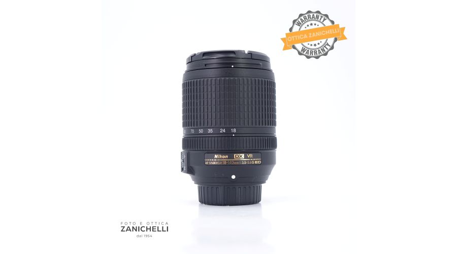 Nikon AF-S 18-140mm f/3.5-4.5 G ED VR Usato 