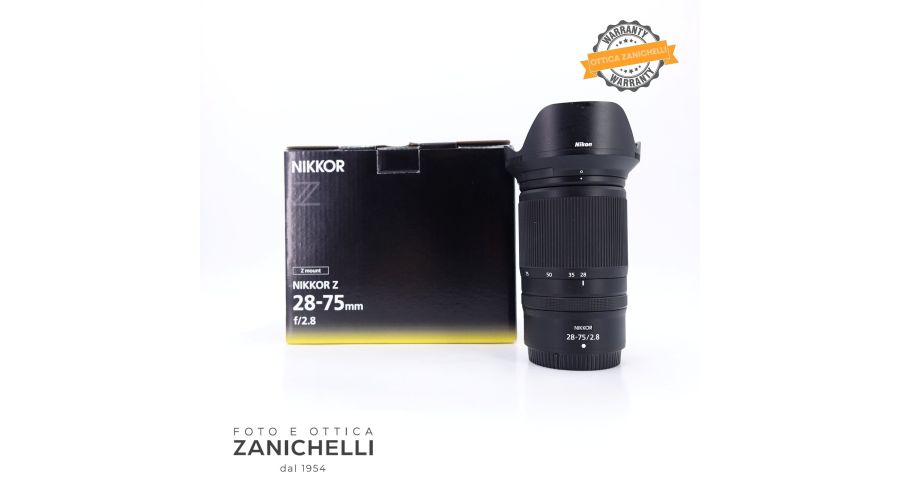Nikon Nikkor Z 28-75mm f/2.8 Usato 