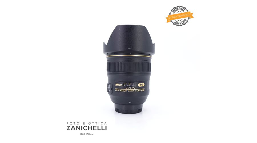 Nikon AF-S 24mm f/1.8 G ED Usato 