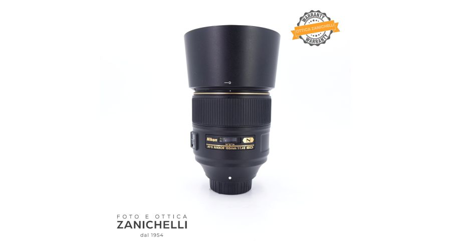 Nikon AF-S 105mm f/1.4 E ED Usato 