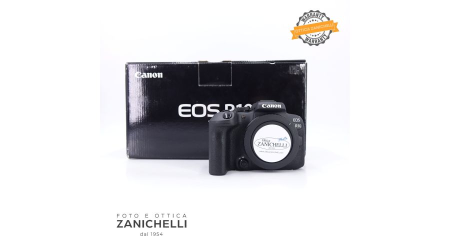 Canon EOS R10 Body 28000 Scatti Usato 