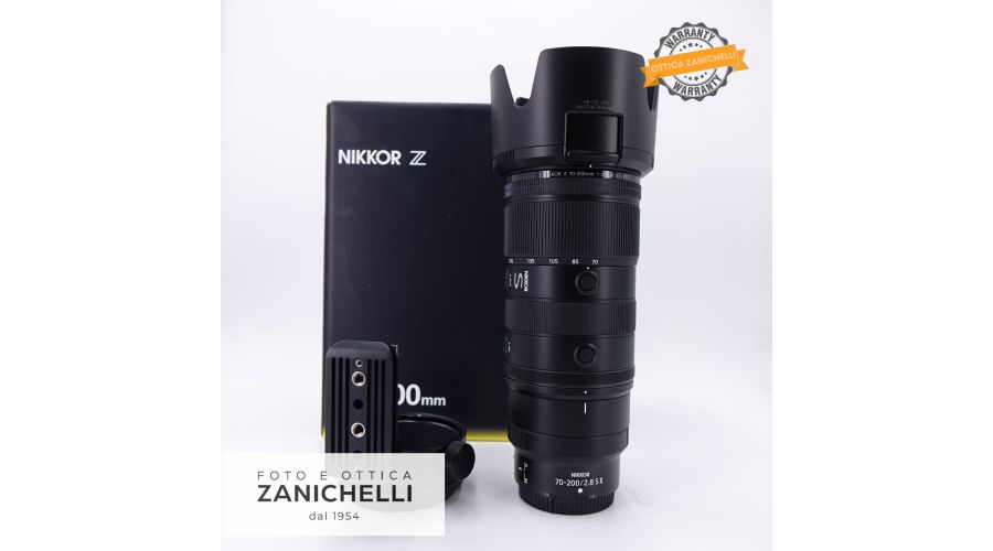 Nikon Nikkor Z 70-200mm f/2.8 VR S II  Nital Usato 