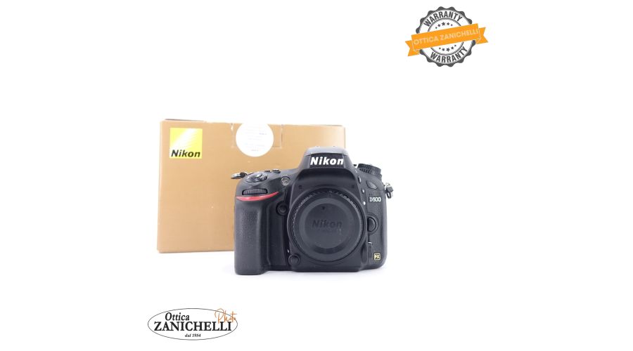 Nikon D600 Body 26483 Scatti Nital Usato 