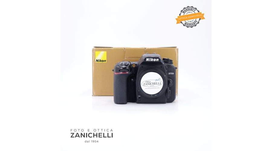 Nikon D7500 Body 52486 Scatti Usato 